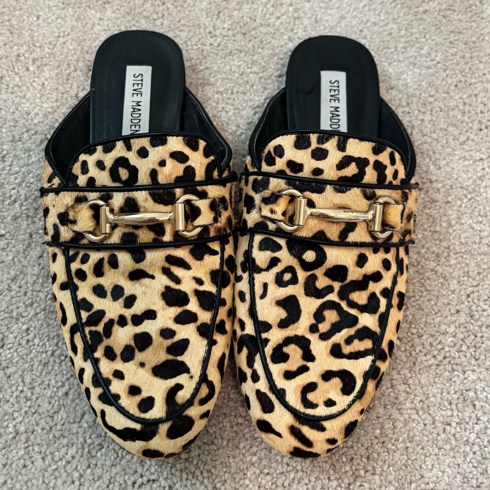 Steve Madden Leopard Print Women's Loafers